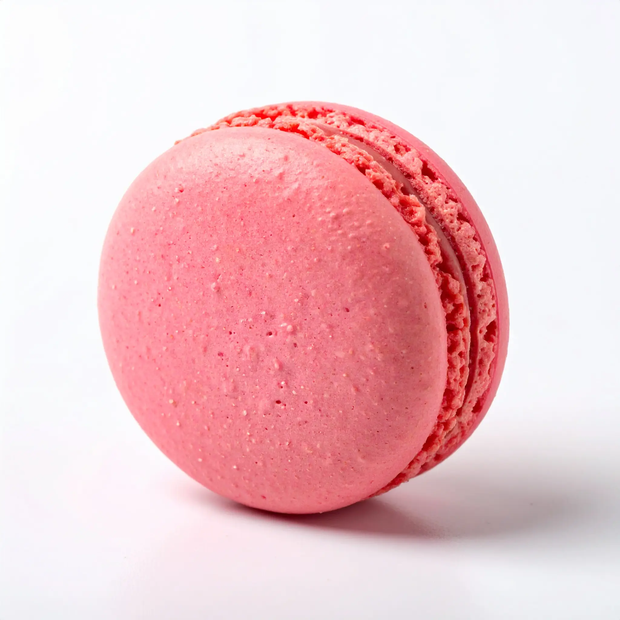 Firefly_Close-up product photo of a single pastel pink macaron, plain white background, minim 826148 (1)
