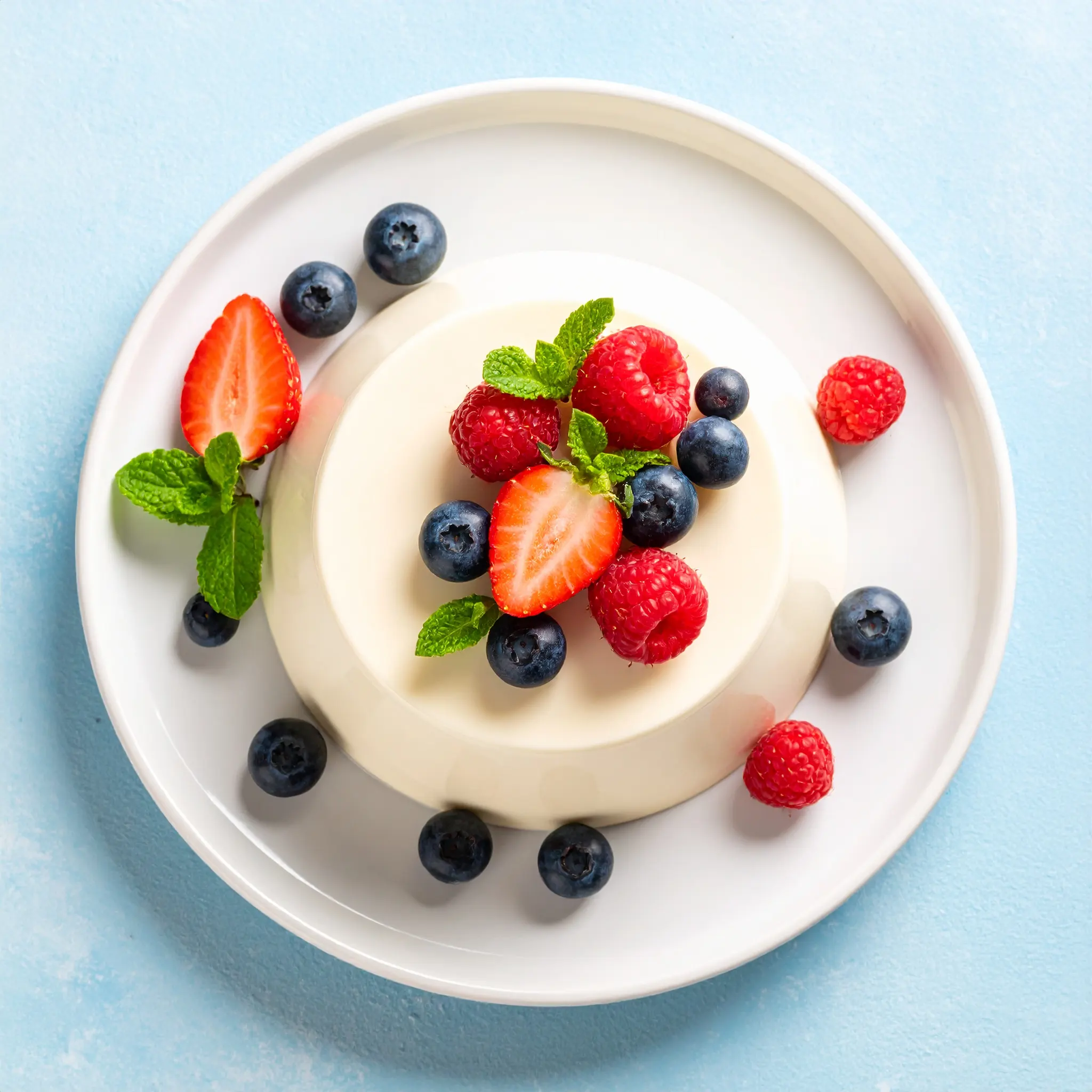 La Mini Série UK Vanilla Penna cotta Dessert